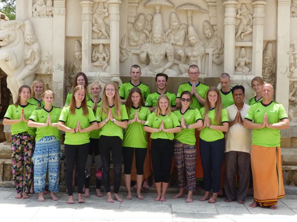 Gruppenfoto Indienreise 2018