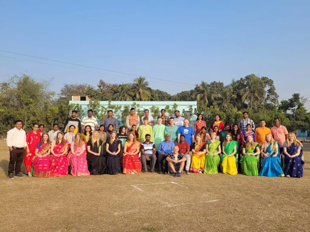 Gruppenfoto Indienreise 2023